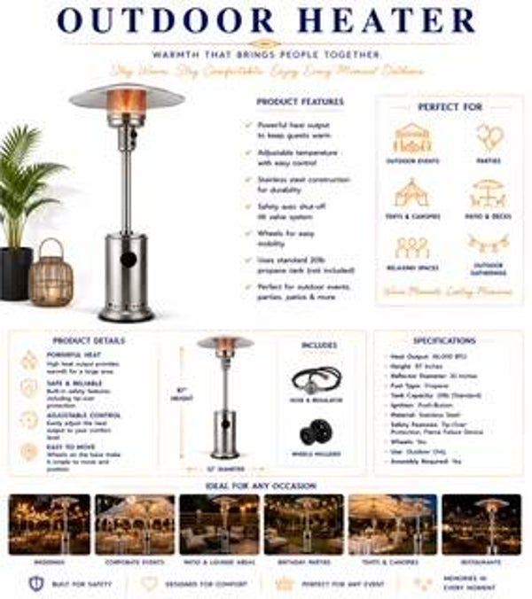 Outdoor heater