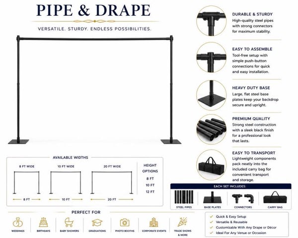 Pipe and Drape