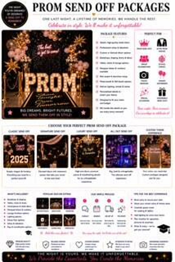 Prom Send Off Packages
