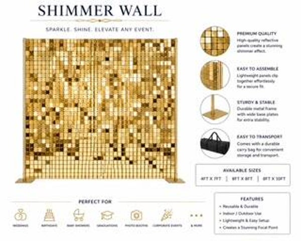 Shimmer wall