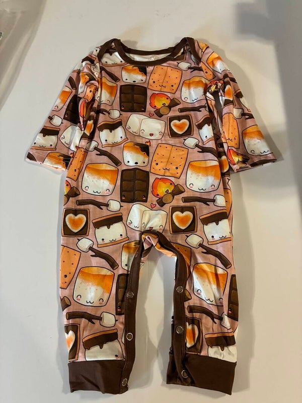 Infant smore romper