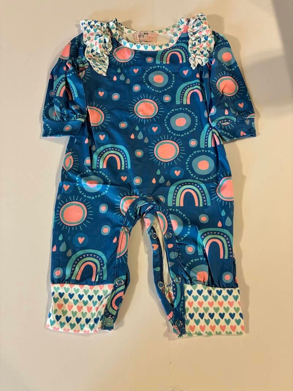 Rainbow romper
