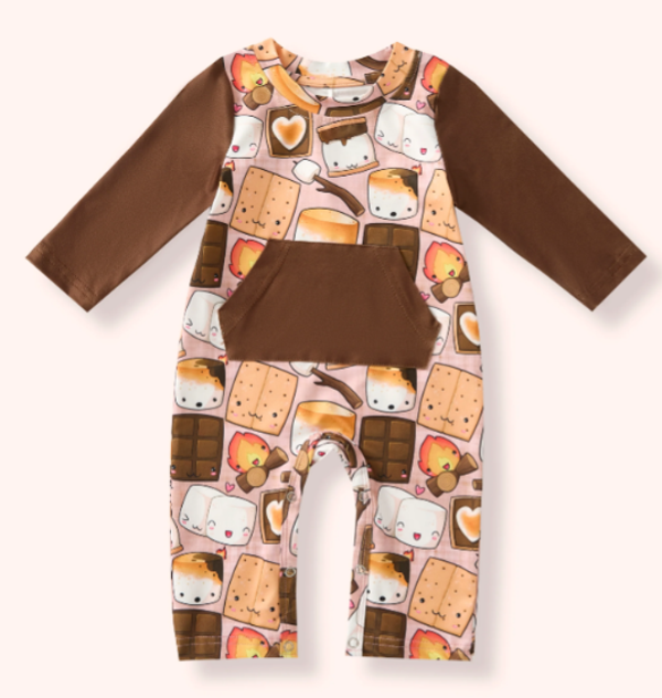 Smore infant romper