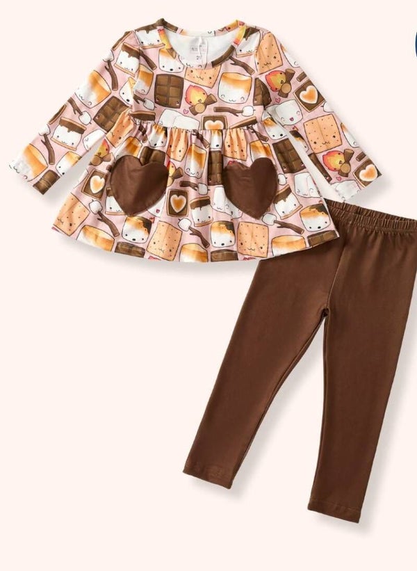 Two piece smore outfit