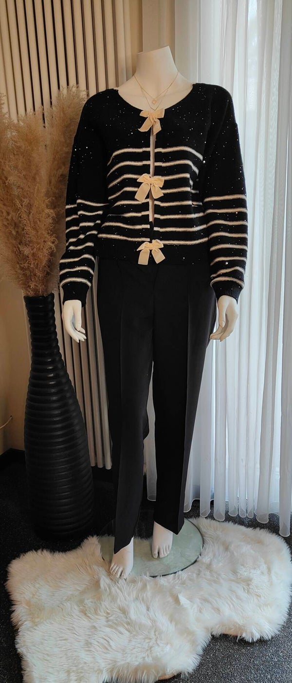 Bow Delight vest met strikken