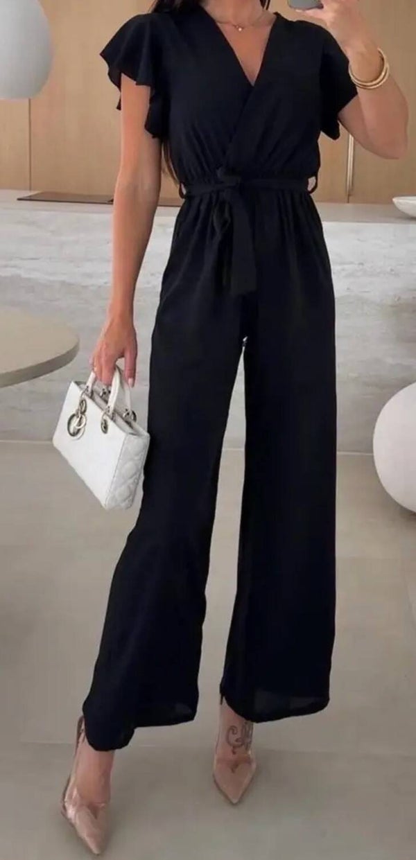 Jumpsuit Zwart. Maat S, M, L