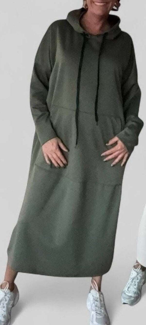 Comfy Hoodie Army, One Size 42/50