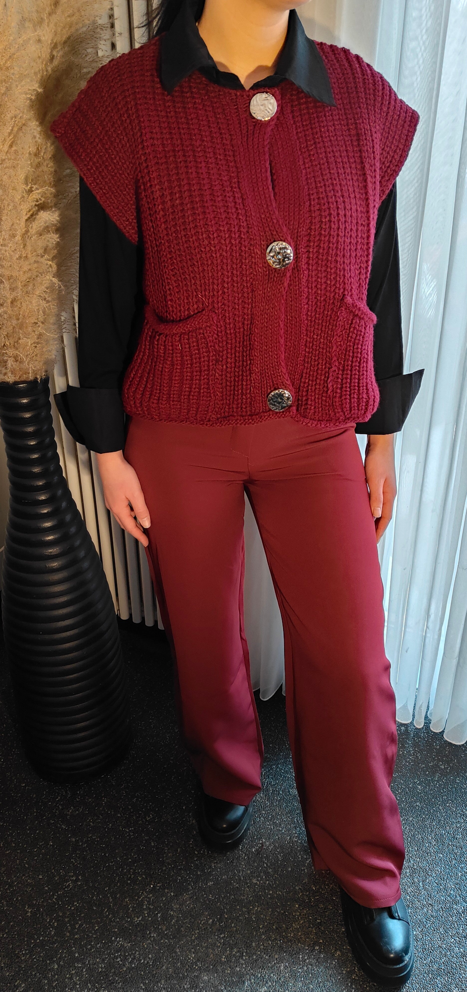 Estee Brown vest zonder mouwen