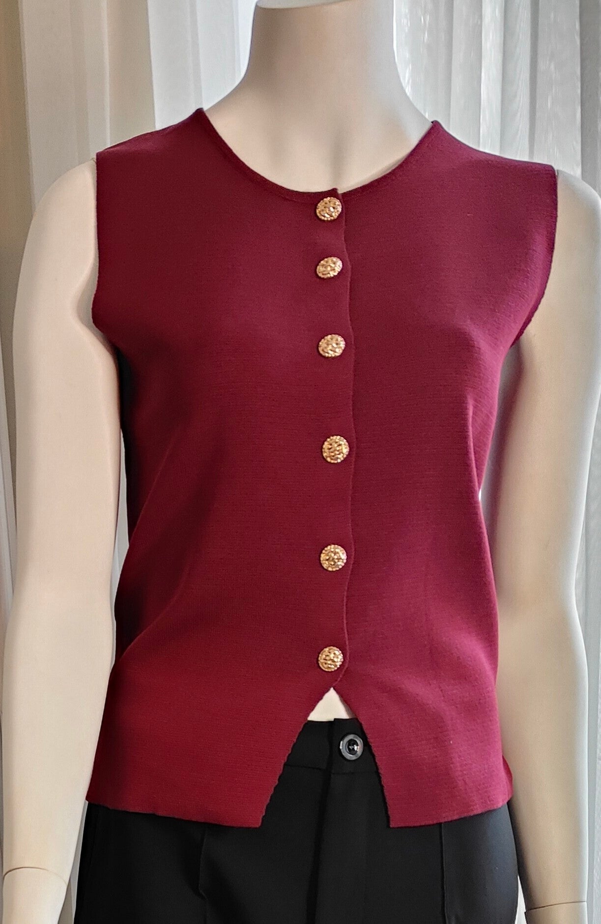 Gilet Bordeaux