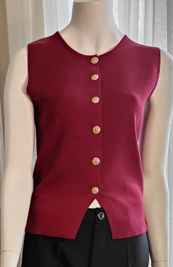 Gilet Bordeaux