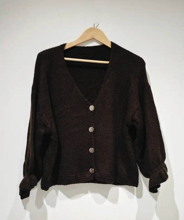 Roma uniek vest Choco One Size 36/44