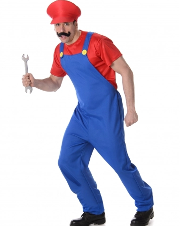Mario kostuum - Maat M