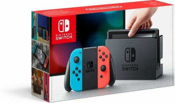 Nintendo Switch Console - 32GB - Blauw/Rood