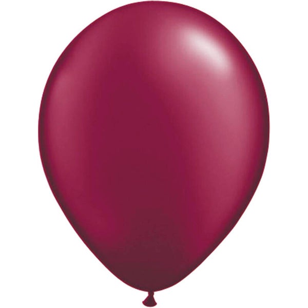 Burgundy Wijnrode Ballonnen 50 stuks