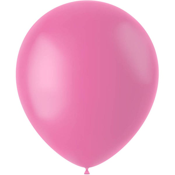 Ballonnen Rosey Pink Mat 50 stuks