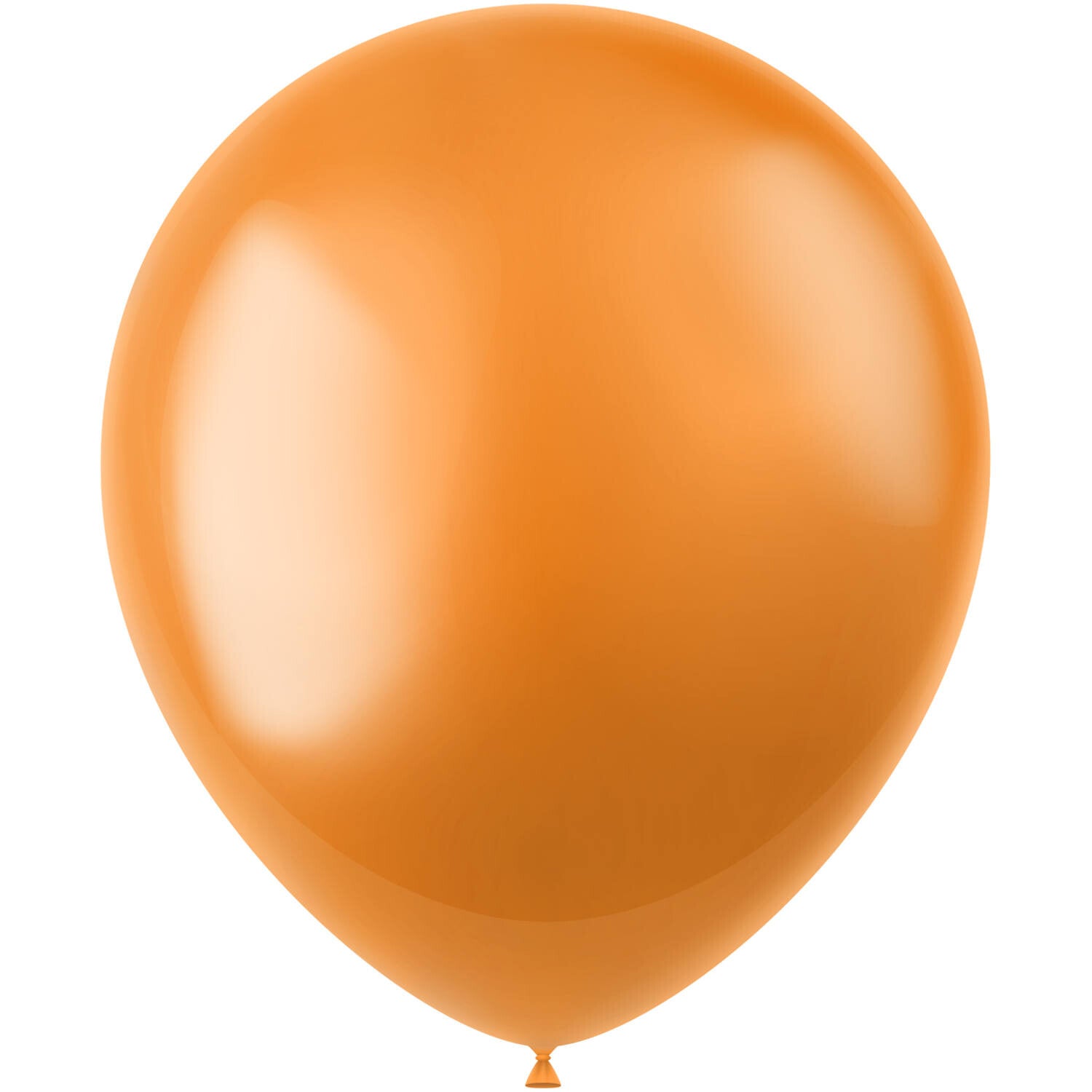 Ballonnen Radiant Marigold Orange Metallic 50 stuks