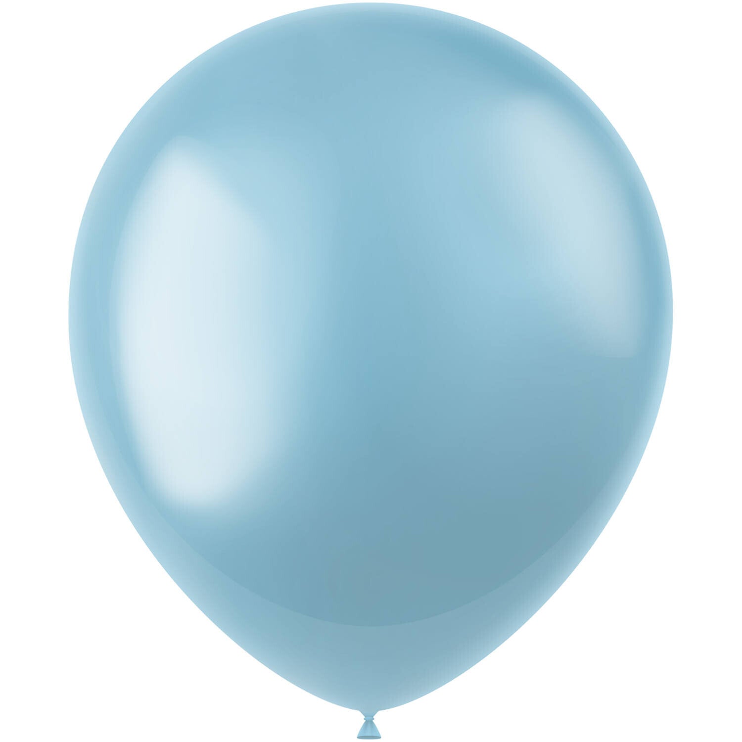 Ballonnen Radiant Sky Blue Metallic 100 stuks