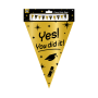 Classy Party flags foil - You did it