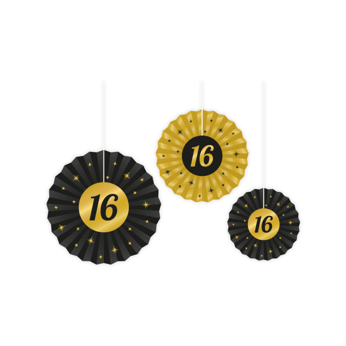Classy Party Paper fans 16 jaar