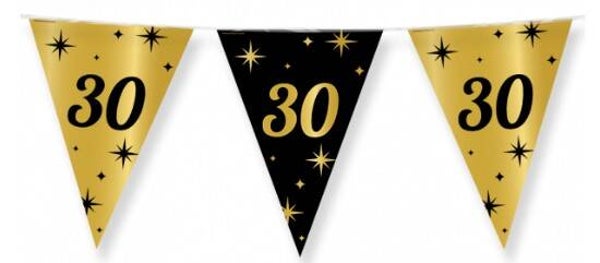 Classy Party flags foil - 30