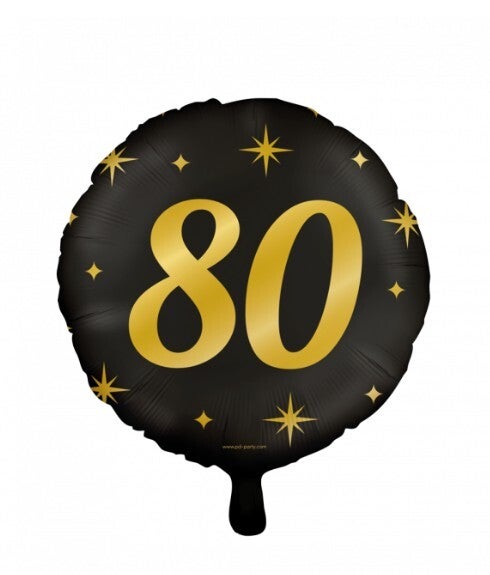 Classy party foil ballon - 80