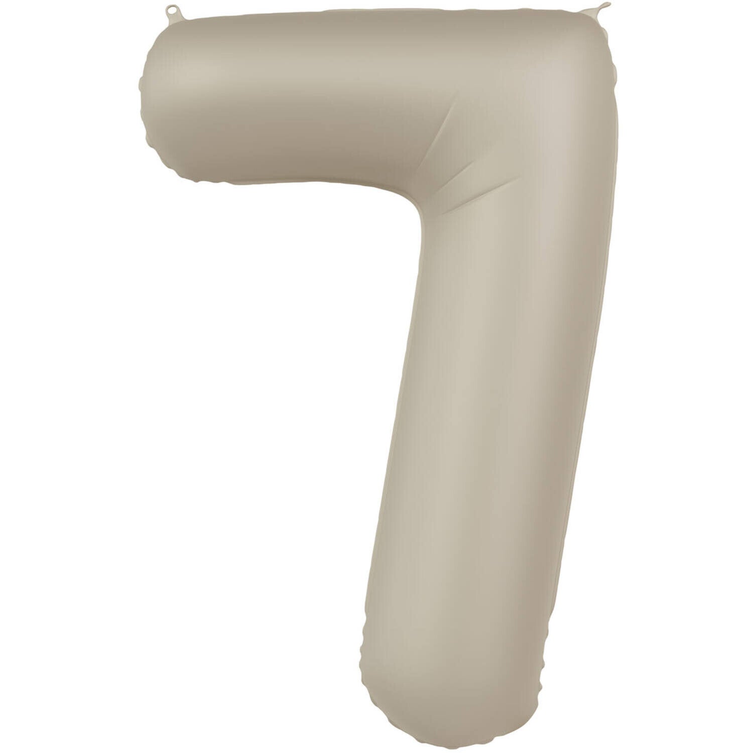 Folie Ballon cijfer 7 Cream Latte 86 cm