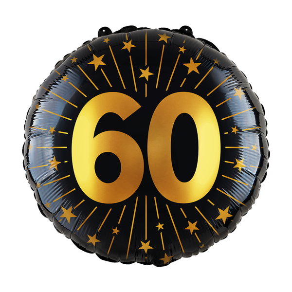 Golden Celebrations Foil Ballon 60 jaar