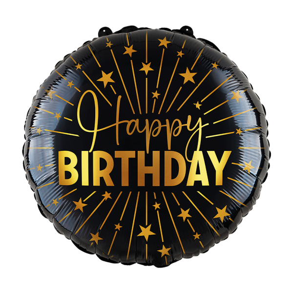 Golden Celebrations Foil Ballon Happy Birthday