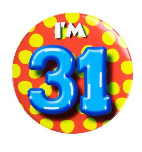 Button kleine i'm 31