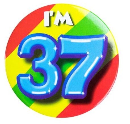 Button klein i'm 37