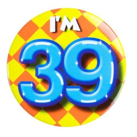 Button klein i'm 39