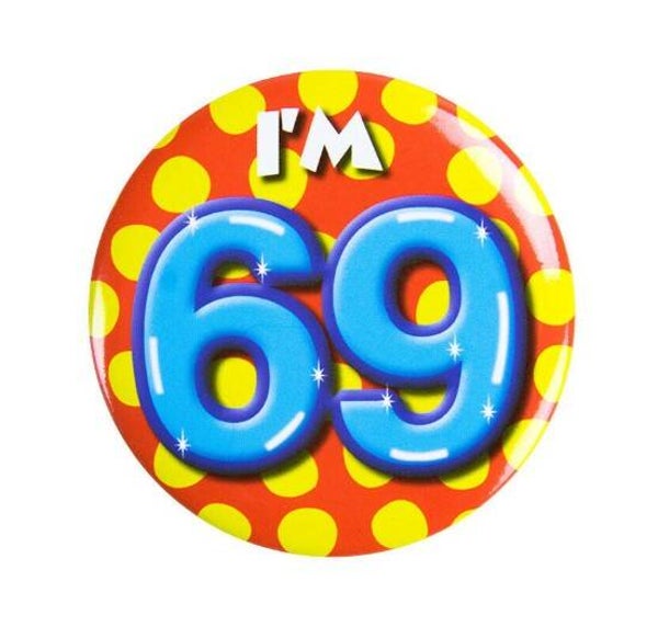 Button klein i'm 69