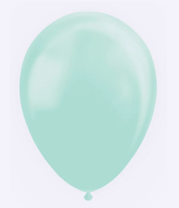 10x Ballonnen Macaron Mint