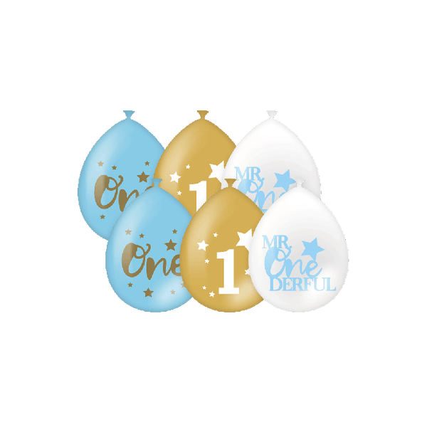 Ballonnen 1e verjaardag  jongen