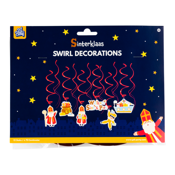 Swirl decorations - Sinterklaas