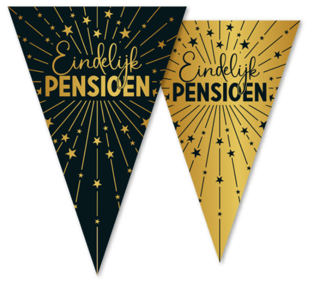 Vlaggenlijn Eindelijk pensioen