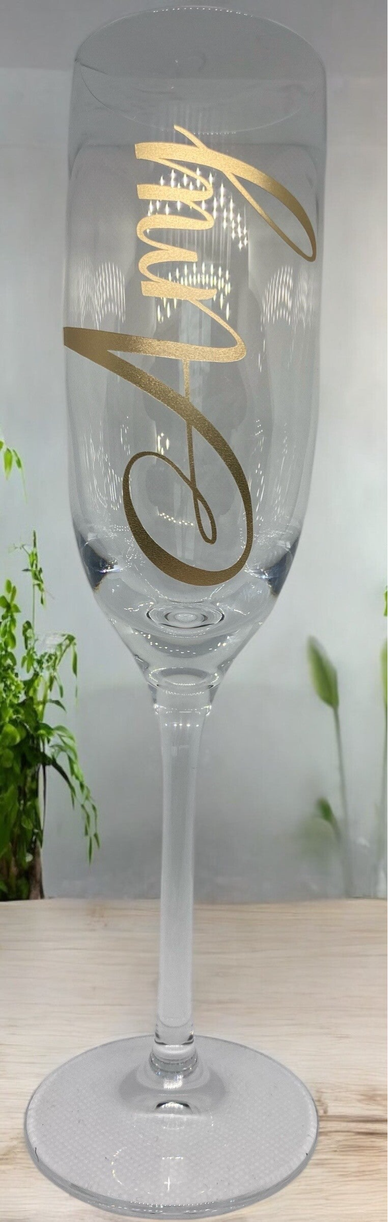 Personalised Champagne Flute