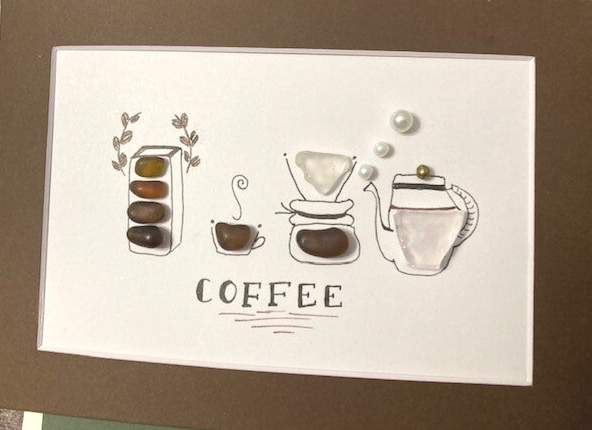 Coffee with various border colors