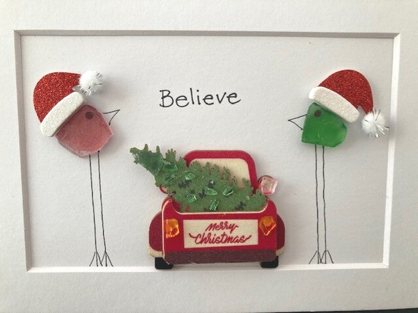 Believe Merry Christmas Truck 1 SOLD