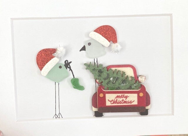 Merry Christmas Truck 3 SOLD