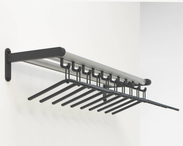 Tertio WK wandkapstok B 100cm Functionals