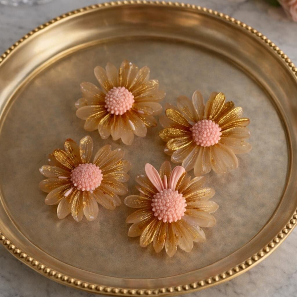 Golden Blue Marguerites