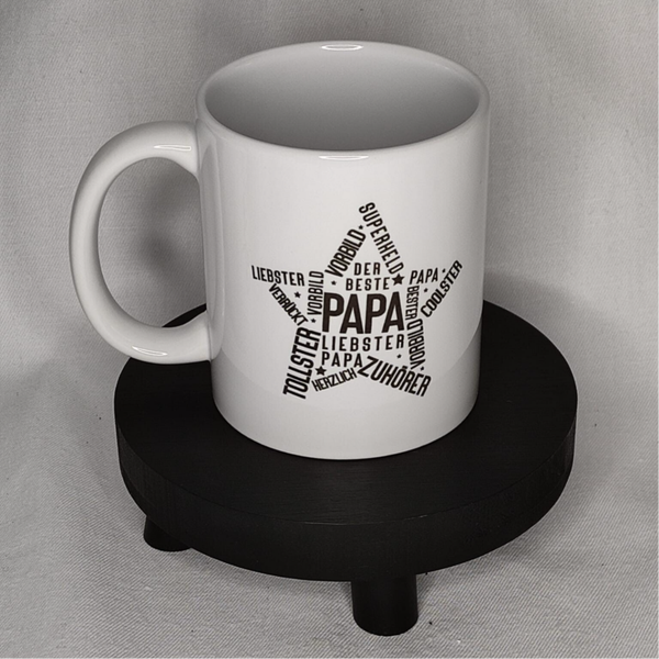 Keramiktasse "Papa Stern"