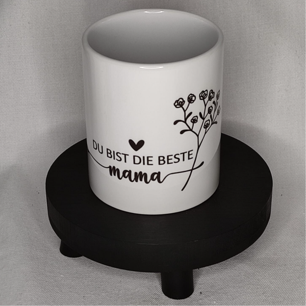 Keramiktasse "DU BIST DIE BESTE mama"