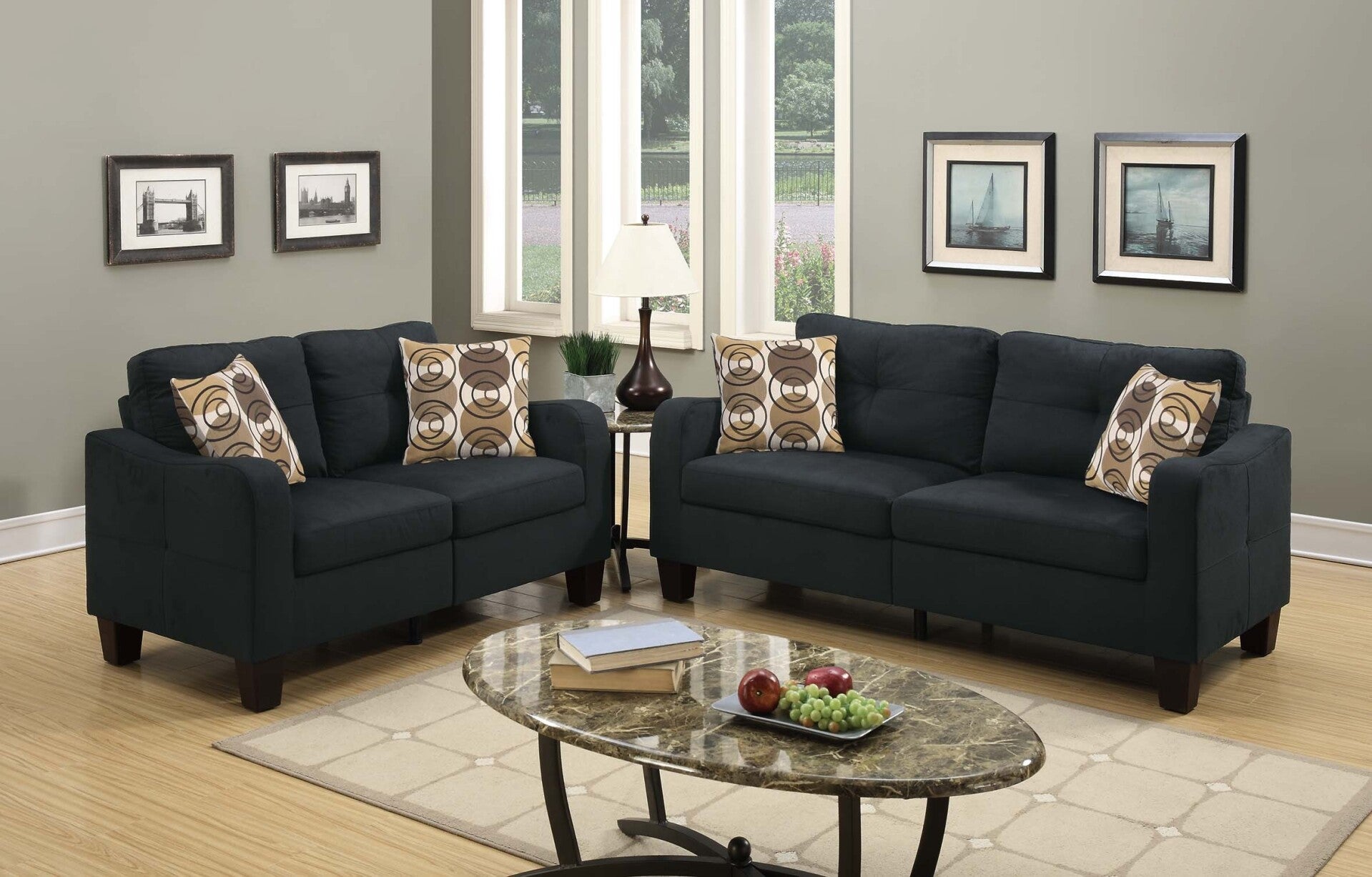 Juego de sofá de 2 piezas 1