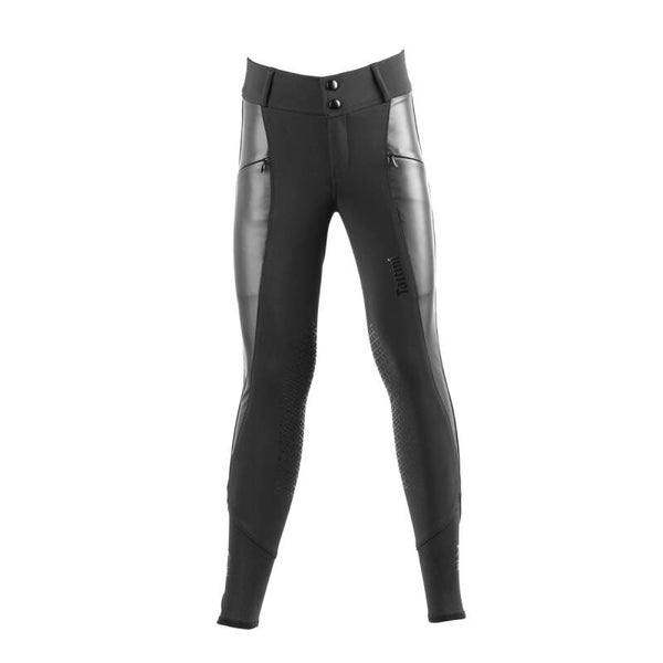Pantalons Tattini fille « Verbena » avec inserts similcuir