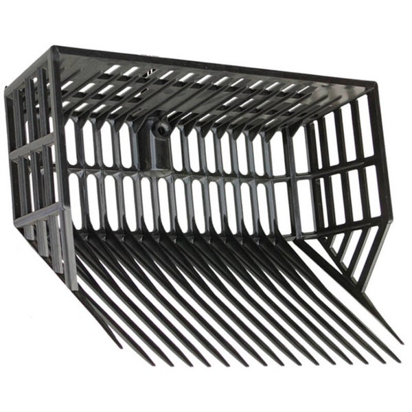 Fourche en plastique avec panier