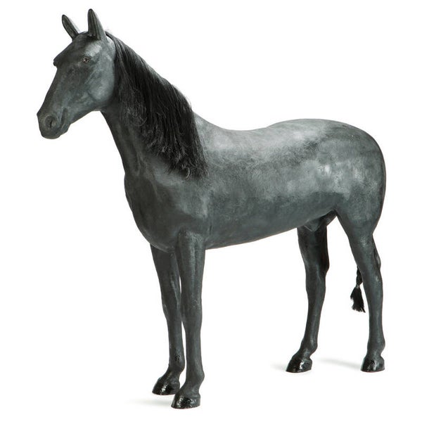 Cheval Arabe en fibre de verre