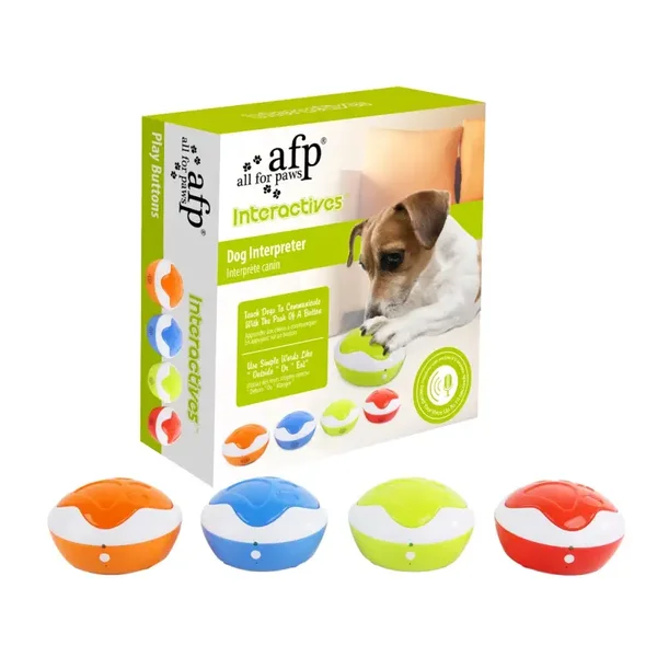 Jouet interactif AFP Interprétation chiot / Parole de chien – Boutons d’entraînement