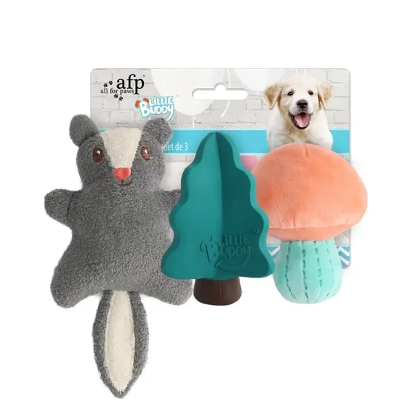 Little Buddy 3-Pack – Peluches & Jouet pour chiots